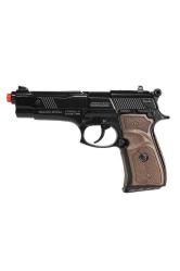 VIPÖZEL KALİTE METAL POLİS TABANCASI METAL KAPSÜL TABANCASI 8Lİ KAPSÜL OYUNCAK TABANCA METAL TABANCA