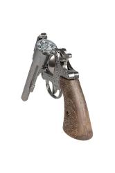 VIPKALİTE KILIFLI KOVBOY REVOLVER METAL KAPSÜL TABANCASI 8Lİ KAPSÜL KOVBOY TABANCASI OYUNCAK TABANCA