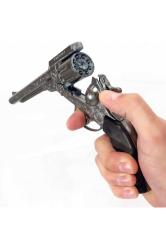 VIP KALİTE BÜYÜK KOVBOY REVOLVER METAL KAPSÜL TABANCASI 8Lİ KAPSÜL KOVBOY TABANCASI OYUNCAK TABANCA