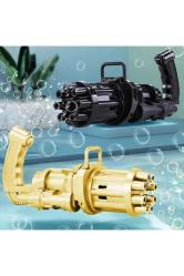 Yılbaşı Hediyeleri Çoklu Köpük Atan Köpük Tabancası Bubbles Gun Baloncuk Tabancası Pilli