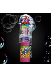 Yılbaşı Hediyeleri Renkli Işıklı Köpük Tabancası Bubbles Gun Baloncuk Tabancası + 2 Özel Yedek Köpük