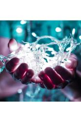 10 Metre Beyaz Led Işık Christmas Tree White Led Light 220v 100 Led Beyaz Çam Ağacı Işıkları