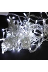 10 Metre Beyaz Led Işık Christmas Tree White Led Light 220v 100 Led Beyaz Çam Ağacı Işıkları