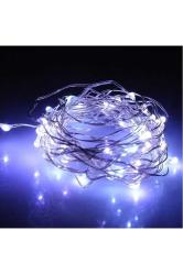 3 Metre Beyaz Pilli Led Işık Beyaz Led Işık Beyaz Yılbaşı Ağacı Işığı Beyaz Noel Işığı Mikro Periled