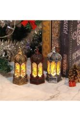 Yılbaşı Feneri Dekor Gün Işığı Pilli Led Işık Noel Baba Geyik Kardan Adam Yılbaşı Hediyeleri