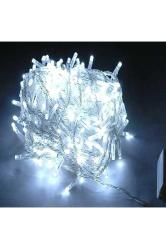 10 Metre 100 Led Beyaz Led Işık Yılbaşı Ağacı Işığı 220 Volt Beyaz Işık Noel Işığı Yılbaşı Işıkları