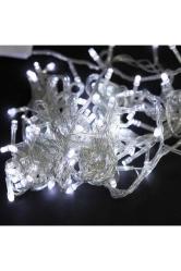 10 Metre 100 Led Beyaz Led Işık Yılbaşı Ağacı Işığı 220 Volt Beyaz Işık Noel Işığı Yılbaşı Işıkları