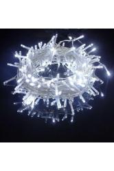 10 Metre 100 Led Beyaz Led Işık Yılbaşı Ağacı Işığı 220 Volt Beyaz Işık Noel Işığı Yılbaşı Işıkları
