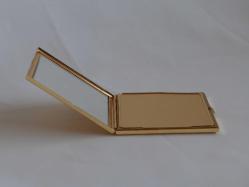 Vinatge Altın Kaplama Pudriyer