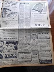 Zafer Gazetesi - 3 Aralık 1957 - Maliye Vekili Hasan Polatkan'ın Yeni Bütçeye Dair İzahat Verdi - Demokrat Parti İktidarının Beşinci Denk Bütçesi - 1958 Bütçesi Umumi Muvazene Yekünu 4.446.442.400 Lira - Umumi Bütçe Cetveli - Zeytindağ'ını Kudüs'te Bırakalım - Belçika İle Maç Yapacak A Milli Takımı Ankara Vali Ve Belediye Reisi Kemal Aygün'ü Ziyaret Ettiler - Alaska'da Garip Bir Cisim Görüldü - Bir Avrupalının Hatıraları Yazan Stefan Zweig Yazı Dizisi - Radyo Ve Haberler Yazan Hikmet Münir Ebcioğlu - Türkiye Emlak Kredi Tahvil Çıkardı - 14 Mayıs Otobüs Hattı Petek Evlere Uzatıldı - Adviye Fenik - Little Rock'da Zenciler Okullara Devama Başladı - Princesse El Losyonu - Dyo Boya - Ingrid Bergman Şimdi Ne Yapacak - Dün 19 Mayıs Stadında Naci Erden Ve Metin Oktay Çalıştı - Kolejli Gülçin Voleybolu Bıraktı - İstanbul Lig Maçlarının 2. Devre Fikstürü Yapıldı - Ferdi Amcanın Maceraları Çizgi Roman - Şehzade Orhan Tarihi Aşk ve Macera Romanı Çizgi Roman - Sabah Keyfi Yazan Necdet Rüştü Efe