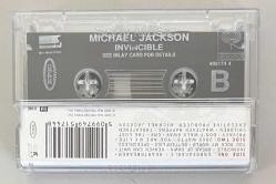 Michael Jackson Invincible Kaset (Orjnal Dönem Baskı Kaset)