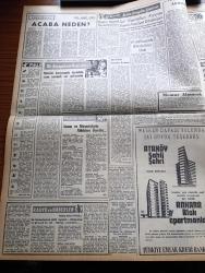 Zafer Gazetesi - 7 Aralık 1957 - Sümerbank Yünlü Ve Pamuklu Mamullerinin Fiyatlarında Artırma Olmayacaktır - Kış Orta Anadolu'da Şiddetini Arttırdı - Ankara Valisi Ve Belediye Reisi Kemal Aygün Ekibiyle Dün Umumi Bir Kontrol Yaptı - İran Maarif Nazırı Doktor Mahmud Mehram Bugün Uçakla Geliyor - Eisenhower Nato Toplantısına İştirak Edecek - Maden Sahaları Yeni Usullerle Araştırılacak - Gümrük ve İnhisarlar Vekili Hadi Hüsman'ın Verdiği Beyanat - Amerikan Suni Peykini Fırlatacak Roket Arıza Yaptı - Bir Avrupalının Hatıraları Yazan Stefan Zweig Yazı Dizisi - Radyo Ve Haberler Yazan Hikmet Münir Ebcioğlu - Ragıp Akyavaş - Fazıl Ahmet Aykaç - Günün Portresi Ulvi Yenal - At Yarışları - Sarı Çizmeliden Yazan Adviye Fenik Köşe Yazısı - Sana Nebati Margarin - İngilizce Almanca Fransızca Büyük Dershane - Altınyıldız Mensucat Fabrikası - Opon Ağrı Kesici - Ankara'da Kar Devam Ettiği Takdirde Milli Takım Belçika İle Maçı Tehir İhtimali Belirdi - Hasan Pulat'ın Konuşması - Altan Karındaş