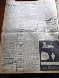 Zafer Gazetesi - 7 Aralık 1957 - Sümerbank Yünlü Ve Pamuklu Mamullerinin Fiyatlarında Artırma Olmayacaktır - Kış Orta Anadolu'da Şiddetini Arttırdı - Ankara Valisi Ve Belediye Reisi Kemal Aygün Ekibiyle Dün Umumi Bir Kontrol Yaptı - İran Maarif Nazırı Doktor Mahmud Mehram Bugün Uçakla Geliyor - Eisenhower Nato Toplantısına İştirak Edecek - Maden Sahaları Yeni Usullerle Araştırılacak - Gümrük ve İnhisarlar Vekili Hadi Hüsman'ın Verdiği Beyanat - Amerikan Suni Peykini Fırlatacak Roket Arıza Yaptı - Bir Avrupalının Hatıraları Yazan Stefan Zweig Yazı Dizisi - Radyo Ve Haberler Yazan Hikmet Münir Ebcioğlu - Ragıp Akyavaş - Fazıl Ahmet Aykaç - Günün Portresi Ulvi Yenal - At Yarışları - Sarı Çizmeliden Yazan Adviye Fenik Köşe Yazısı - Sana Nebati Margarin - İngilizce Almanca Fransızca Büyük Dershane - Altınyıldız Mensucat Fabrikası - Opon Ağrı Kesici - Ankara'da Kar Devam Ettiği Takdirde Milli Takım Belçika İle Maçı Tehir İhtimali Belirdi - Hasan Pulat'ın Konuşması - Altan Karındaş