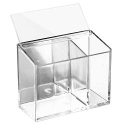 OFİS,KIRTASİYE MALZEMESİ DÜZENLEYİCİ ŞEFFAF 12X6X10CM