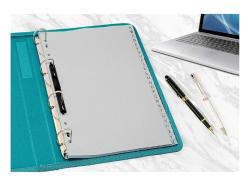 A4 HARFLİ ALFABETİK AYRAÇ SEPERATÖR PVC KAPAK VE 20 AYIRMA SAYFASI A-Z HARFLİ AYRAÇ