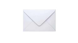 DAVETİYE ZARFI 25 ADET BEYAZ 12x11cm