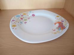 PORLAND TOUCHME YEMEK TAKIM  İKRAM ,ÇEYİZ  11 PARÇA ÇİÇEKLİ PORSELEN  SET
