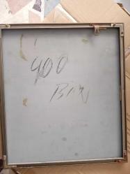 BANYO AYNASI DUVARA MONTE OFİS,EV METAL ÇERÇEVELİ MAKYAJ AYNASI 35x31cm