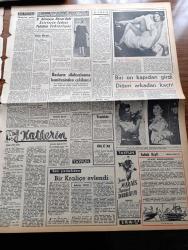 Zafer Gazetesi - 6 Kasım 1957 - Muhalefetin Maksatları Hükümeti İş Göremez Hale Sokmaktadır - Alman Heyeti Ethem Menderes'le - John Foster Dulles Sovyet Rusya'yı Şiddetle Tenkid Etti - Petrol Mevzuundaki Görüşmelere Başlandı - Dost Ve Müttefik İtalyan Cumhurreisi Giovanni Gronchi 11 Kasım'da Geliyor - Yeni Suni Peykte Bulunan Köpeğin Akıbeti Meçhul - Türk Hava Yolları Dış Seferleri Genişletiyor - Devlet Demiryolları Meslek Okulu Tedrisata Açıldı - Atatürk Bulvarı Bugün Trafiğe Açılacak - Bugün Bergama'da Yeni Kazılar Konulu Konferans- Kızılay'ın İlk Çorbası Yazan Ragıp Akyavaş - Cyd Charisse - Aya Hangi Tarihte Gidilecek - Sophia Loren - Gina Lollobrigida - Senfoni Orkestra İçin Rockfeller'in Yardımı - Montesi Hadisesi Tekrar Canlanıyor - İstanbul'da B. Milli Takımları Akdeniz Kupası İçin Karşılaşıyor - A Milli Takımları Türkiye İspanya Maçı - Turgay Şeren - Kadri Aytaç - Lefter Küçükandonyadis - Sarıyar Barajı Ve Hidroelektrik Santrali - Eski Dünya Ağır Sıklet Şampiyonu Joe Douis