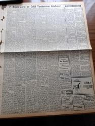 Zafer Gazetesi - 19 Ekim 1957 - Reisicumhur Celal Bayar Diyarbakır'da Petrol Politikamızı İzah Etti - Başvekil Adnan Menderes İsmet İnönü İçin Allah Milleti Onun Kin Ve Gazabından Korusun Dedi -  İsmet İnönü Kimdir - Refik Koraltan'ın İzmit Nutku - Suriye'ye Cevabı Muhtırayı Verdik - Ankara Demokrat Parti Adayları Her Yerde Sevgi İle Karşılanıyor - Fatin Rüştü Zorlu İle Celal Yardımcı'nın Dünkü Hitabeleri - Altın Mevcudu Hasan Polatkan'ın Beyanatı - Solfasol Köyüne Elektrik Verildi - Ulus Gazetesi Başyazarı Hüseyin Cahit Yalçın Dün İstifa Etti - İdil Biret Ankara'da Tek Bir Piyano Resitali Verecek - Brigitte Bardot Evleniyor Mu - Gima Yenimahalle Mağazası - 1950 1957 Vilayetlerde Yeni Eserler - Reisicumhur Celal Bayar Ve Başvekil Adnan Menderes'in Seyahatinden Resimler - Kapalı Spor Salonu Bu Akşam Sofya Ankara Güreş Karmaları İle Açılacak - Bulgarların Spor Teması İçin Teklifi - Milli Güreşçilerimiz Tayyar Yalaz'ın Mezarı Yapılıyor - Güneşspor Otoyıldırım Hacettepe Hilal Maçı - Adalet
