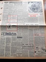 Zafer Gazetesi - 24 Ekim 1957 - Adana Şeker Fabrikasının Da Temeli Dün Atıldı - Fabrika Şeker Kamışı Ve Pancardan Bir Yılda 26 Bin Ton Şeker İstihsal Edecek - New York Times Gazetesi Türkiye'nin Suriye Sınırında Gayesi Tecavüz Değildir - Çorum Çimento Fabrikası Da Bugün Hizmete Giriyor - 130 Vatandaşa Daha Yeni Evleri Verildi - Başvekil Adnan Menderes Ankara'da - İsmailiye Mezhebinin Yeni Reisi Ağa Han - Eski Şöhretlerden Paulette Goddard Evlendi - Eisenhower Mac Millan Mülakatı - Gima Maltepe Mağazası - Katherin Yazan Hans Habe Yazı Dizisi - Florida'dan Hareket Eden Jüpiter Hedefini Buldu - New York'ta Hasılat Kıran Üç Film Mussolinin Metresleri Peron'un Kızları Ve Faruk'un Zevceleri - İdil Biret'in piyano Resitali - Opon Ağrı Kesici - Beynelmilel Boks Turnuvası Bu Gece Saat 21 de Spor Sarayında Başlıyor - Gençlik Parkı Havuz Başında Buz Revüsü - Adalet Beykoz Maçı - Seyfi Cenap Berksoy İstifa Haberlerine Şaştı - Sabena Belçika Hava Yolları - Milli Voleybol Antrenörü Jiri Kobrle
