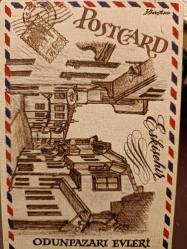 Poscard - Nostalji ESKİŞEHİR  ODUNPAZARI EVLERİ Kartpostal Tebrik Kartı