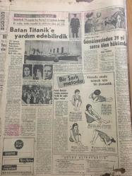 HÜRRİYET GAZETESİ 27 ARALIK 1964 YIL :17 SAYI :5985--Şiddetle tenkide uğrayan F.C.Erkin Hiç Oralı Olmadı --Yurt dışındaki işçilerimiz  fabrikalara ortak  olacak ---CHP liler Komisyonda  Erkin 'in  daha  fazla hırpalanmasını önledi ---Kulaklarını  estetik ameliyatla ufalttı ---Her yıl  185 bin Amerikalı koca yuvasını  terk ediyor ---Türk -İş Başkanı Sendikacıları Tenkid Etti --Rus Kaptan altı ay hapse mahkum oldu --Adana Adliyesinin En İyi Katibi Tevkif Edildi ---Radyo Programları --Robot insanın  denemesi yapıldı ---Batan Titanik e  yardım edebilirdik ---Gömülmesinden 39 yıl sonra ölen  hükümdar ---Aşka başka flört başka ---Denizlerin  dibi artık  bizim olacak --İsveç e gidip Ericsson  da çalışmayan Türk yoktur ---Arçelik :Her yuvaya sağlık ve konfor  diler ---Fenerbahçe 80 . dakika da galip  :1-0---Portekiz Milli Maçı İçin Can Davet Edilmeyecek ---G.Birliği Beykoz  a şans tanımadı  :2-1----Kasımpaşa M.Yolaç tan Yardım İstedi ---Loğusa kadın kız iğfal eden kocasını  kurtardı ----