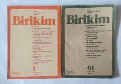 BİRİKİM Aylık Sosyalist Kültür Dergisi, Mart 1975 - 1980, Sayı: 1, 2, 3, 4, 5, 6, 7, 9, 11, 12, 13, 14, 15, 16, 18/19, 20, 21, 22, 23, 30/31, 37, 39, 40/41, 42/43/44, 45, 46/47, 54/55, 61 [İLK SERİ, 28 ADET]