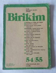 BİRİKİM Aylık Sosyalist Kültür Dergisi, Mart 1975 - 1980, Sayı: 1, 2, 3, 4, 5, 6, 7, 9, 11, 12, 13, 14, 15, 16, 18/19, 20, 21, 22, 23, 30/31, 37, 39, 40/41, 42/43/44, 45, 46/47, 54/55, 61 [İLK SERİ, 28 ADET]