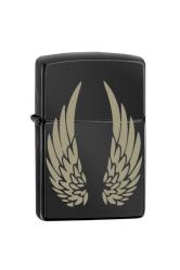 Çift Kanat Melek Kanadı Sembol Lazer Silinmez Resimli Benzinli Hediyelik Çakmak