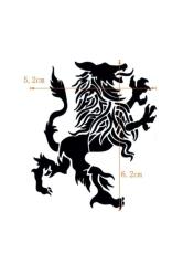 Geçici Dövme Aslan Logo Ejder Canavar Pençe Figür Su Geçirmez Tattoo Kol Bilek Omuz Sırt Dövmesi