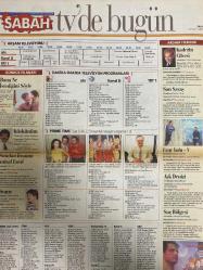SABAH MELODİ GAZETESİ VE SABAH TELERAMA GAZETESİ -2 Eylül1997 -Söyleyemedikleriniz-Süleyman Turan-Ah şu kocalar-Hale Pakcan-Mimi ile Muti-Patrıck Mc Donnel-Bizim Aile-Mort Walker-Dıck Browne-Marvın-Tom Amstrong-astroloji-Şerif Ercan-Telekritik-Erdoğan sevgin--sabah TV’de bugün-Bu gün ne yapalım-Esra Ceyhan-Zülfü Livaneli-meltem pusat-doktor rıfat pamukçu-Barış manço-akın tunçu-gizem Solmaz-Aydın-Ayşe Özgün-çılgın Bediş-zeki alasya-metin Akpınar-ebru yaşar-Müslüm Gürses-muhterem nur-Selahattin Alpay-oya Doğan-Altan aşar