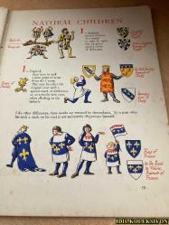 SİMPLE HERALDRY / CHEERFULLY ILLUSTRATED / THOMAS NELSON AND SONS / İNGİLİZCE KİTAP (BASİT ARMALAR)