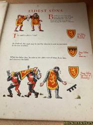 SİMPLE HERALDRY / CHEERFULLY ILLUSTRATED / THOMAS NELSON AND SONS / İNGİLİZCE KİTAP (BASİT ARMALAR)