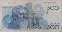 BELÇİKA 1982 BEŞYÜZ 500 FRANK ORİJİNAL KAĞIT PARASI 41106277066 NADİRDİR
