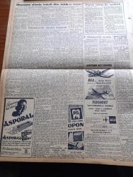 Zafer Gazetesi - 16 Eylül 1957 - İstanbul'da Muazzam Bir Sitenin Daha Temeli Atıldı - 12000 Meskenli Ataköy Sitesi 60000 Kişiyi Barındıracak - Diyarbakır'da Yeni İnşa Olunan Subay Lojmanları Törenle Tevzii Edildi - Eskişehir'de Maliye Vekili Hasan Polatkan'ın Yaptığı Konuşmalar - Şoför Cemiyetleri Politik Gayelere Alet Olmayacak - Fazıl Küçük'ün Amerika Halkına Hitabesi - Çalışma Vekili Mümtaz Tarhan - Kardeş Irak Kralı Faysal Nişanlandı - Hürriyet Partisi Festivalinde İkinci Günün Manzarası - Dirilen Sevgili Yazan Muazzez Auroba Yazı Dizisi - Türk Alman Örnek Çiftlikleri Tesisi - Milli Tarihimizde Sivas Kongresinin Tuttuğu Yer Yazan Doktor Şükrü Akkaya Yazı Dizisi - Kara Şövalyenin İntikamı Renkli Sinemada - Fenerbahçe Beykoz'u Zorlukla Yendi - Ankaragücü 6 Hilal 0 - Atletizm Yarışmaları Sona Erdi Fenerbahçe 1. Jandarma Gücü 11. - Yenimahalle Boks Kupası - Emniyet Adalet'i Yendi - Yapı Ve Kredi Bankası - Opon Ağrı Kesici - Asporal Ağrı Kesici