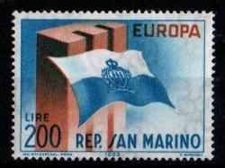 +++ SAN MARİNO CEPT 1963       - DAMGASIZ