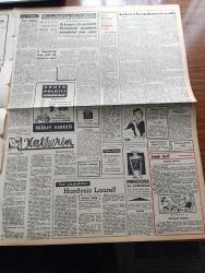 Zafer Gazetesi - 22 Eylül 1957 - Memlekette Artık İsmet İnönü'ye İnanacak Ferd Kalmamıştır - Yakın Şarkın En Büyük Sağlık Tesislerinden Biri Olan Ankara Hastanesi Ve Hemşire Okulu Dün açıldı - Ankara Demokrat Parti İl İdare Kurulu Kırıkkale'de - Erzurum'un Çehresi Tamamen Değişiyor - Afyon Çimento Fabrikası 26 Eylül'de Açılıyor - Norveç Kralı Haakon Öldü - 552 Daireli 23 Blok Apartman Yaptırılıyor - Milli Korunma Tatbikatı - Arkansas Eyaletinde Beyazlarla Siyahilerin Mücadelesi Sona Eriyor - Milliyetçi Çin Başkanı Çan Kay Şek Kral Hüseyin'e Bir Kitap Hediye Etti - Birleşik Amerika'da Asya Gribi İlk Kurbanını Verdi - Morg Raporu - Havilland Krem - Alaaddin Tipi Gaz Sobaları - Haftanın Şakaları Karikatür - Hacettepe Otoyıldırım'a Gençlerbirliği Yolspor'a Yenildi -  Beşiktaş Galatasaray Maçında Metin Oktay Oynatılmıyor Mu - Kalitesiz Bir Oyunla Fenerbahçe Adaleti Yendi 3 1 - Şükrü Ersoy - Basri Dirimlili - Lefter Küçükandonyadis - Naci Erdem - Mehmet Ali Has