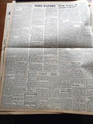 Zafer Gazetesi - 22 Eylül 1957 - Memlekette Artık İsmet İnönü'ye İnanacak Ferd Kalmamıştır - Yakın Şarkın En Büyük Sağlık Tesislerinden Biri Olan Ankara Hastanesi Ve Hemşire Okulu Dün açıldı - Ankara Demokrat Parti İl İdare Kurulu Kırıkkale'de - Erzurum'un Çehresi Tamamen Değişiyor - Afyon Çimento Fabrikası 26 Eylül'de Açılıyor - Norveç Kralı Haakon Öldü - 552 Daireli 23 Blok Apartman Yaptırılıyor - Milli Korunma Tatbikatı - Arkansas Eyaletinde Beyazlarla Siyahilerin Mücadelesi Sona Eriyor - Milliyetçi Çin Başkanı Çan Kay Şek Kral Hüseyin'e Bir Kitap Hediye Etti - Birleşik Amerika'da Asya Gribi İlk Kurbanını Verdi - Morg Raporu - Havilland Krem - Alaaddin Tipi Gaz Sobaları - Haftanın Şakaları Karikatür - Hacettepe Otoyıldırım'a Gençlerbirliği Yolspor'a Yenildi -  Beşiktaş Galatasaray Maçında Metin Oktay Oynatılmıyor Mu - Kalitesiz Bir Oyunla Fenerbahçe Adaleti Yendi 3 1 - Şükrü Ersoy - Basri Dirimlili - Lefter Küçükandonyadis - Naci Erdem - Mehmet Ali Has