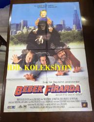 BEBEK FİRARDA, ORİJİNAL SİNEMA AFİŞİ - Baby's Day Out, 1994, FİLM AFİŞİ / POSTERİ - BÜYÜK BOY - ORİJİNAL - 96 X 63 cm EBADINDA - Original Turkish Big Size Movie Poster - Patrick Read Johnson, John Hughes, Joe Mantegna, Lara Flynn Boyle, Joe Pantoliano, Brian Haley, Cynthia Nixon, Fred Thompson, John Neville, Matthew Glave, Adam Robert Worton, ÖZEN FİLM