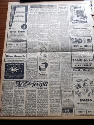 Zafer Gazetesi - 29 Eylül 1957 - Altındağ'da Gecekondu Tapuları Verildi - İşçi Eğitim Merkezinin Temeli De Dün Atıldı - Cumhuriyetçi Millet Partililerin Dünkü Hadiseli Mitingi - Norveç Kralının Celâl Bayar'a Teşekkür Telgrafı - Muhalefet Seçimleri Kaybedecekleri İçin Şimdiden Bahane Hazırlıyorlar - İsmet İnönü'nün Son Sözleri İntakı Mıdır - Nur Açıkalın Dün Hürriyet Partisinden İstifa Etti - Dirilen Sevgili Yazan Muazzez Auroba Yazı Dizisi - Pamukçuluk Toplantısı İzmir'de Yapılacak - Dahiliye Vekili Namık Gedik Ankara'ya Döndü - Kahve İtibardan Düşüyor Mu - 1950 1957 Vilayetlerde Yeni Eserler -  İstanbul'daki İstimlak Yolsuzluğu Davasına Başlandı - Yozgat Kapalı Spor Salonu Açıldı - Haftanın Şakaları Karikatür - Fenerbahçe Büyük İddia Sahibi Vefa'yı Hezimete Uğrattı - Lefter Küçükandonyadis - Galatasaray Adalet Bugün Karşılaşıyor - Demirspor Hacettepe'ye Attığı 2 Golun Üzerine Yatamadı - İki Ezeli Rakip Karşılaşıyor Ankaragücü Gençlerbirliği Maçı-Şeref Görkey Yine Beykoz Antrenörü Oldu