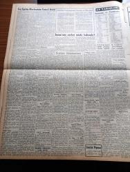 Zafer Gazetesi - 29 Eylül 1957 - Altındağ'da Gecekondu Tapuları Verildi - İşçi Eğitim Merkezinin Temeli De Dün Atıldı - Cumhuriyetçi Millet Partililerin Dünkü Hadiseli Mitingi - Norveç Kralının Celâl Bayar'a Teşekkür Telgrafı - Muhalefet Seçimleri Kaybedecekleri İçin Şimdiden Bahane Hazırlıyorlar - İsmet İnönü'nün Son Sözleri İntakı Mıdır - Nur Açıkalın Dün Hürriyet Partisinden İstifa Etti - Dirilen Sevgili Yazan Muazzez Auroba Yazı Dizisi - Pamukçuluk Toplantısı İzmir'de Yapılacak - Dahiliye Vekili Namık Gedik Ankara'ya Döndü - Kahve İtibardan Düşüyor Mu - 1950 1957 Vilayetlerde Yeni Eserler -  İstanbul'daki İstimlak Yolsuzluğu Davasına Başlandı - Yozgat Kapalı Spor Salonu Açıldı - Haftanın Şakaları Karikatür - Fenerbahçe Büyük İddia Sahibi Vefa'yı Hezimete Uğrattı - Lefter Küçükandonyadis - Galatasaray Adalet Bugün Karşılaşıyor - Demirspor Hacettepe'ye Attığı 2 Golun Üzerine Yatamadı - İki Ezeli Rakip Karşılaşıyor Ankaragücü Gençlerbirliği Maçı-Şeref Görkey Yine Beykoz Antrenörü Oldu