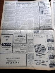 Zafer Gazetesi - 30 Eylül 1957 - Hikmet Bayur Cumhuriyetçi Millet Partisi Zihniyetini Teşhir Ediyor - İsmet İnönü Muhalefete Oy Verin Diyerek Muvazaanın Ta Kendisini Yapıyordur - Siyaset Ticanileri - Şehrimizde Üç İlkokulun Temelleri Törenle Atıldı - Cumhuriyetçi Millet Parti'lilerin Hadiseli Mitingi Umumî Bir İnfial Havası Yarattı - Yeni Süt Fabrikası Bugün Açılacak - Maarif Vekilini Tevfik İleri'nin Radyo Konuşması - Ragıp Akyavaş - Doğan Sigorta Şirketinin Ankara Bürosu Soyuldu - Beynelmilel Nebatları Koruma Kongresi - 1950 1957 Vilayetlerde Yeni Eserler - Türkiye Vakıflar Bankası - Havilland Krem - Talih Kuşu Filmi Ulus Ve Cebeci Sinemalarında - Ankaragücü Gençlerbirliği Dünkü Maçta Yenişemedi - Afiyet Kahveyi Aratmaz - Galatasaray Adalet Karşısında Tutuk Göründü - Spartak Başantrenörü Stirofin İle Bir Konuşma - Yolspor 2 Otoyıldırım 1 - Çevikel Biçki Dikiş Yurdu