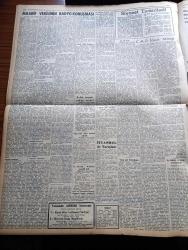 Zafer Gazetesi - 30 Eylül 1957 - Hikmet Bayur Cumhuriyetçi Millet Partisi Zihniyetini Teşhir Ediyor - İsmet İnönü Muhalefete Oy Verin Diyerek Muvazaanın Ta Kendisini Yapıyordur - Siyaset Ticanileri - Şehrimizde Üç İlkokulun Temelleri Törenle Atıldı - Cumhuriyetçi Millet Parti'lilerin Hadiseli Mitingi Umumî Bir İnfial Havası Yarattı - Yeni Süt Fabrikası Bugün Açılacak - Maarif Vekilini Tevfik İleri'nin Radyo Konuşması - Ragıp Akyavaş - Doğan Sigorta Şirketinin Ankara Bürosu Soyuldu - Beynelmilel Nebatları Koruma Kongresi - 1950 1957 Vilayetlerde Yeni Eserler - Türkiye Vakıflar Bankası - Havilland Krem - Talih Kuşu Filmi Ulus Ve Cebeci Sinemalarında - Ankaragücü Gençlerbirliği Dünkü Maçta Yenişemedi - Afiyet Kahveyi Aratmaz - Galatasaray Adalet Karşısında Tutuk Göründü - Spartak Başantrenörü Stirofin İle Bir Konuşma - Yolspor 2 Otoyıldırım 1 - Çevikel Biçki Dikiş Yurdu