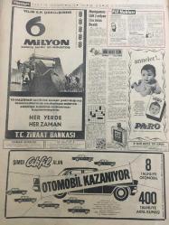 HÜRRİYET GAZETESİ 3 AĞUSTOS 1966 YIL :19 SAYI :6559--16 Ölü ,34 Yaralı Kuleye Çıkarak Yerdekileri Taradı --Af kanunu bugün tekrar mecliste  görüşülecek ---Milyoner Namık Gürün ,Gönül Aşkın a verdiği 30 bin liralık bonoyu istiyor ---Şantöz Patricia Carli ilk aşkını  anlattı ---Fransız  şarkıcısı Esmer Türk  erkeklerine  hayranım diyor ---Zam tasarısı AP grubunda komisyona havale edildi --Çorum dan yürüyüşe başlayan işçiler bugün Ankara ya varıyor ---Memura geçineceği kadar para veriniz --Radyo Programları ---Montgomery Clift 2 Milyon Lira Miras Bıraktı ---Yıldırım Gürses :Büyük ses sanatkarı ve kıymetli bestekar ---Beşiktaş ın santrhafı  Kaliçan  valizini alıp İstanbul a geldi ---Güreşçilere Emirgan da kamp için  izin alındı ---Alf Ramsey ,175 Bin Lira Prim Alıyor --Galatasaray  da denize paydos dedi --16 senede 9 kulüp değiştiren B.Erdoğan bu yıl da Adanaspor formasını giyecek ---Polisler veremli esrarkeş hastalarla alem yapıp esas şebekeyi yakaladı ---