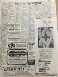 HÜRRİYET GAZETESİ 3 AĞUSTOS 1966 YIL :19 SAYI :6559--16 Ölü ,34 Yaralı Kuleye Çıkarak Yerdekileri Taradı --Af kanunu bugün tekrar mecliste  görüşülecek ---Milyoner Namık Gürün ,Gönül Aşkın a verdiği 30 bin liralık bonoyu istiyor ---Şantöz Patricia Carli ilk aşkını  anlattı ---Fransız  şarkıcısı Esmer Türk  erkeklerine  hayranım diyor ---Zam tasarısı AP grubunda komisyona havale edildi --Çorum dan yürüyüşe başlayan işçiler bugün Ankara ya varıyor ---Memura geçineceği kadar para veriniz --Radyo Programları ---Montgomery Clift 2 Milyon Lira Miras Bıraktı ---Yıldırım Gürses :Büyük ses sanatkarı ve kıymetli bestekar ---Beşiktaş ın santrhafı  Kaliçan  valizini alıp İstanbul a geldi ---Güreşçilere Emirgan da kamp için  izin alındı ---Alf Ramsey ,175 Bin Lira Prim Alıyor --Galatasaray  da denize paydos dedi --16 senede 9 kulüp değiştiren B.Erdoğan bu yıl da Adanaspor formasını giyecek ---Polisler veremli esrarkeş hastalarla alem yapıp esas şebekeyi yakaladı ---