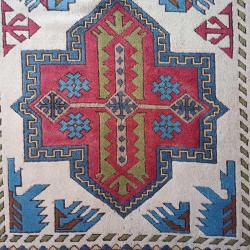 Çift Göbekli Kars Halı 260x170