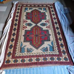 Çift Göbekli Kars Halı 260x170