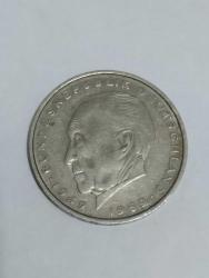 Almanya 2 Mark 1975 D SERİSİ Konrad Adenauer. 20. Yıldönümü Hatıra Para
