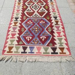 Uşak Kilim El dokuma, yün 190x80